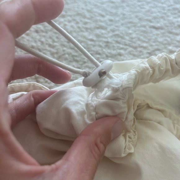 Cream Wide-Leg Pants - Picture 5 of 5